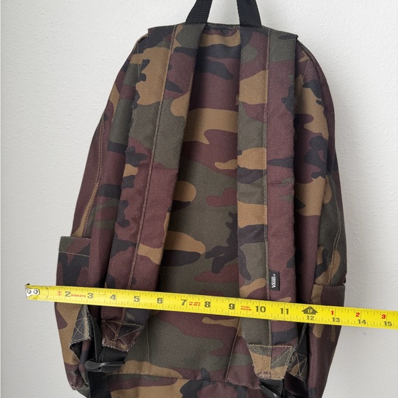 Vans Camo Backpack in Green and Brown - Picture 5 of 8
